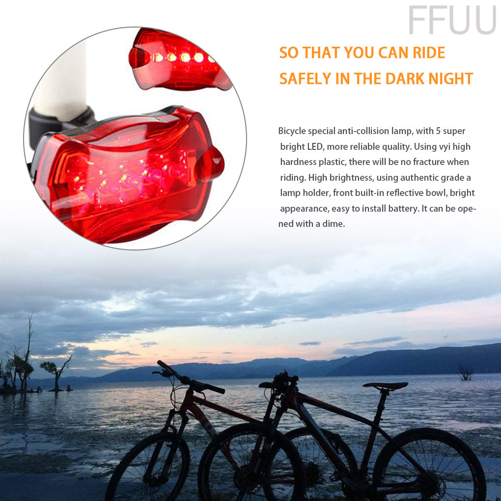 Đèn Led Gắn Đuôi Xe Đạp