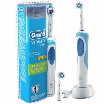 Bàn chải đánh răng điện Oral-B Vitality Plus 2 Đầu CrossAction