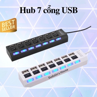 Cổng đa năng Hub USB 4P Có Công Tắc, 7 cổng
