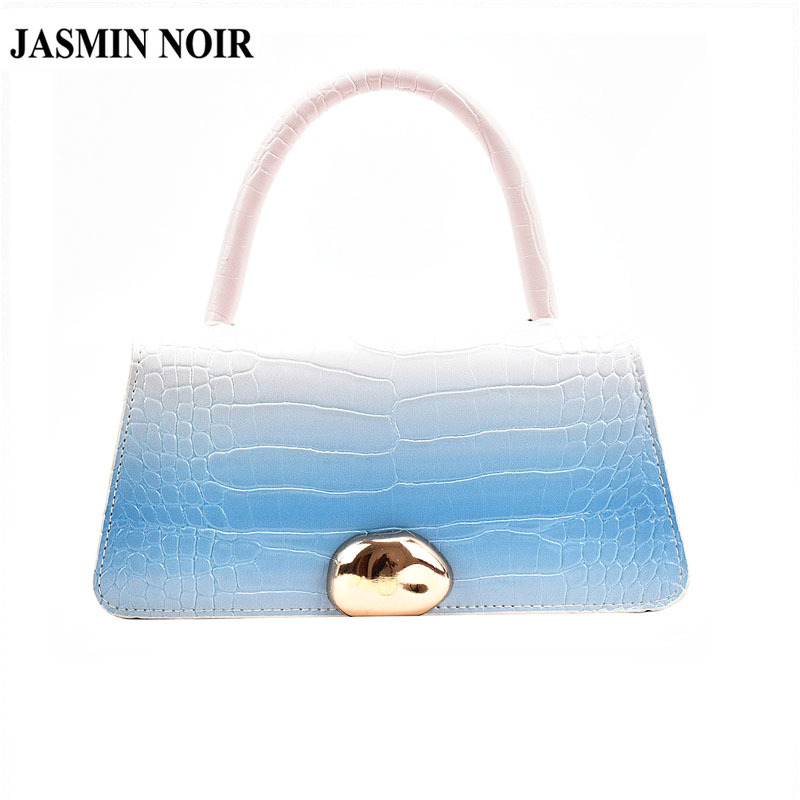 Túi Xách Nữ JASMIN NOIR Giả Da Cá Sấu Thời Trang