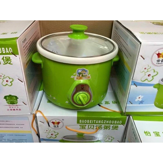 Nồi kho cá, hầm cháo chậm loại 1.5 lít và 2.5 lít hàng nhập khẩu cao cấp