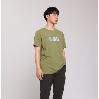  Áo Thun BOO Nam Nữ Dáng Basic 100% Cotton Cao Cấp In Hình Logo Marvel Phản Quang