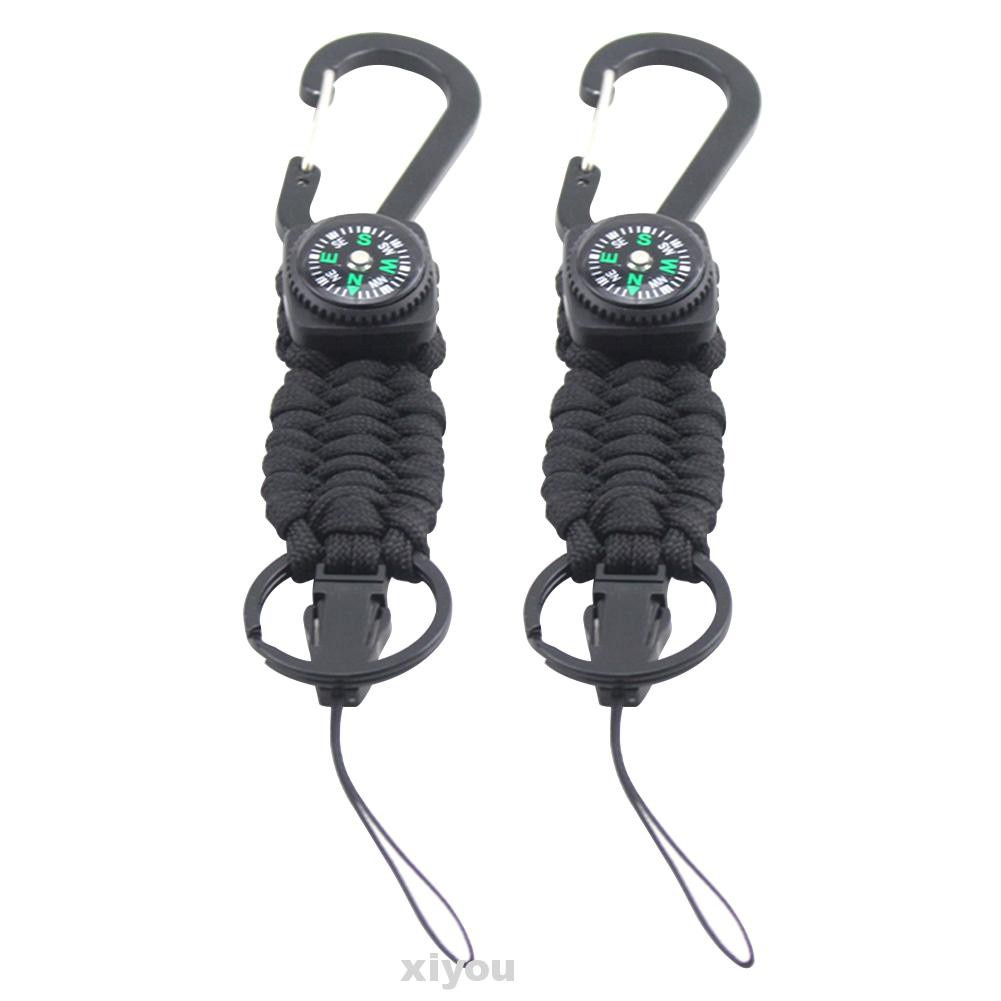 2pcs Survival Emergency Multifunctional Practical Hiking Camping Outdoor Paracord
