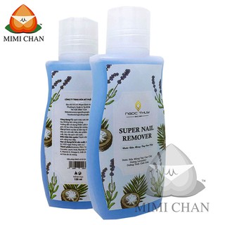 Nước Rửa Móng Tay Vitamin Cao Cấp, Aceton Không Gây Độc Hại, Dưỡng Móng Chắc Khỏe Chai 125ml