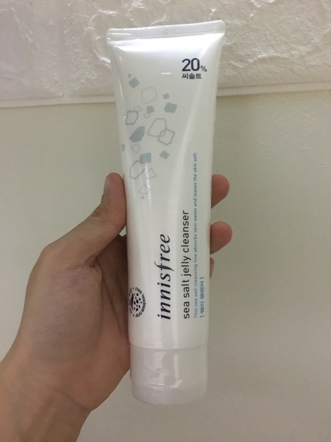 [ HÀNG CHÍNH HÃNG] Sửa rửa mặt muối biển Innisfree Sea Salt Jelly Cleanser 20%