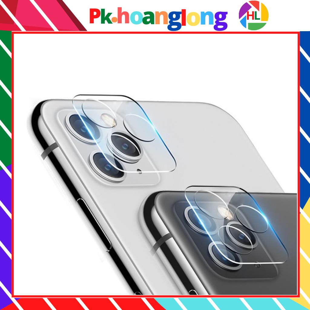 [ Đã có iP 12 ] Dán bảo vệ Camera trong Suốt cho iPhone 11/11pro/Pro Max/12/12promax