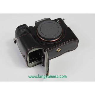 Bao da  - Half case máy ảnh Sony A7r4, A9II
