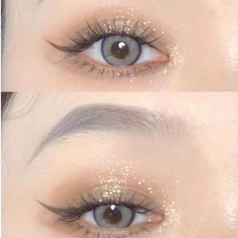 Bảng Mắt 6 Ô MEALEA Tông Màu Nâu Cam Vàng Nhũ Siêu HOTTREND | BigBuy360 - bigbuy360.vn