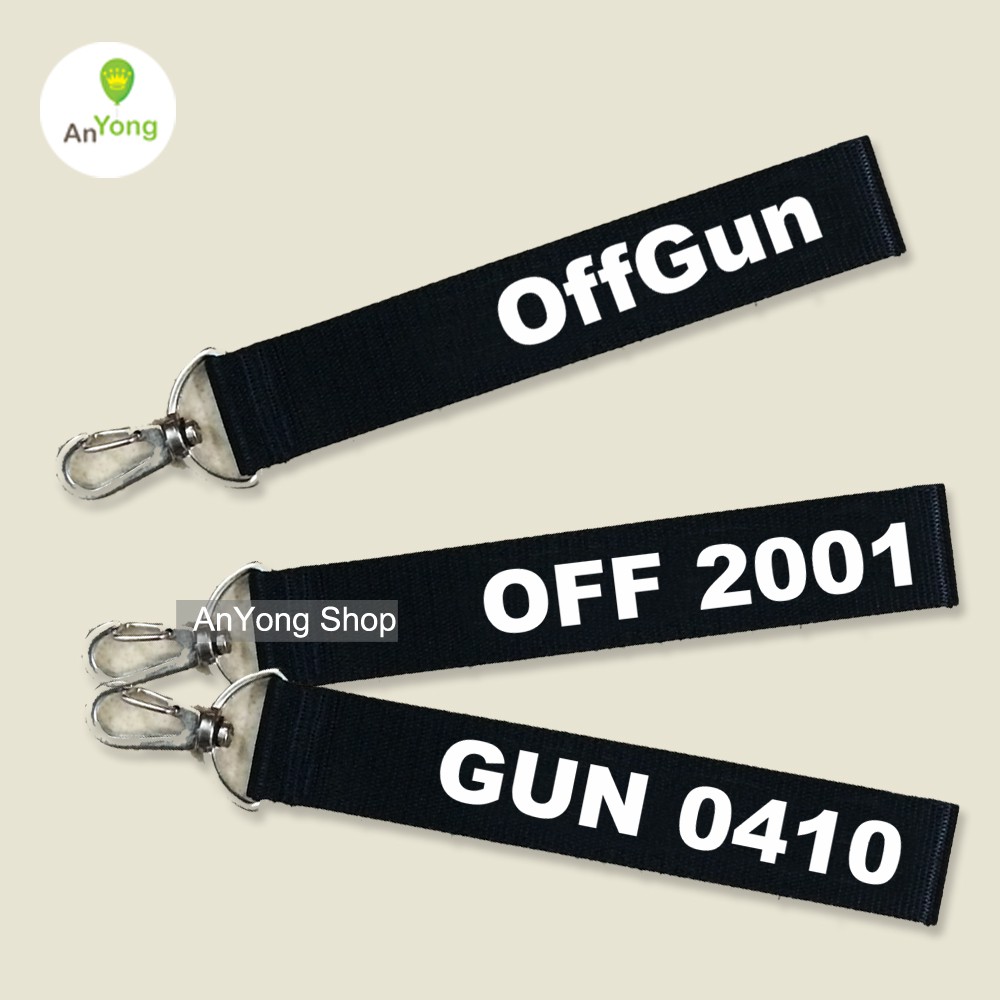 MÓC KHÓA STRAP NAMETAG OFFGUN