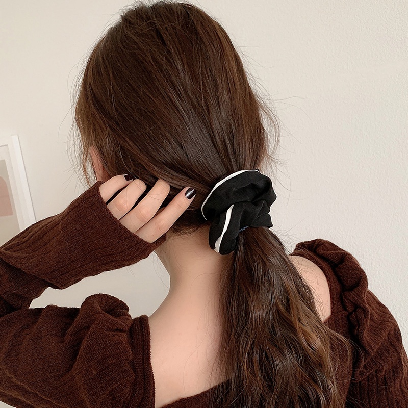 Dây cột tóc cỡ lớn thiết kế đơn giản đáng yêu