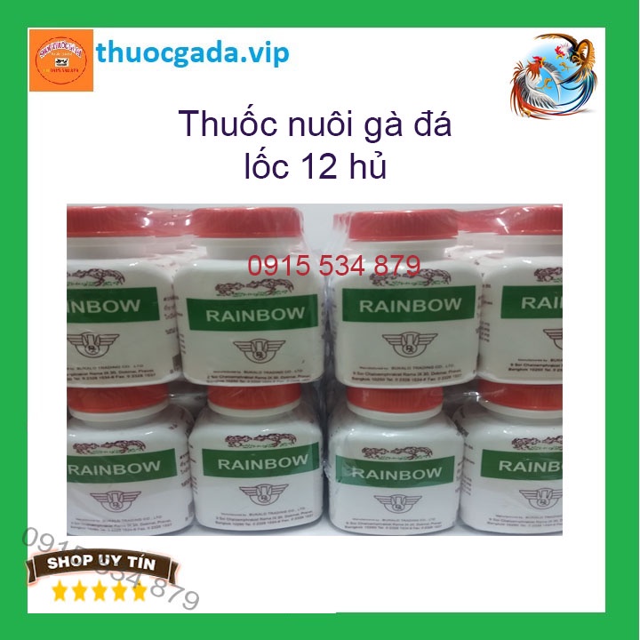 Rainbow nuôi gà đá lốc 12 hủ
