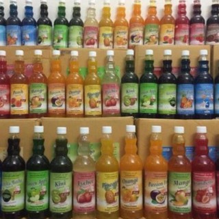 100ml Siro Trung Lâm làm trà sữa vị hoa quả chai 2 lít (tách lẻ)