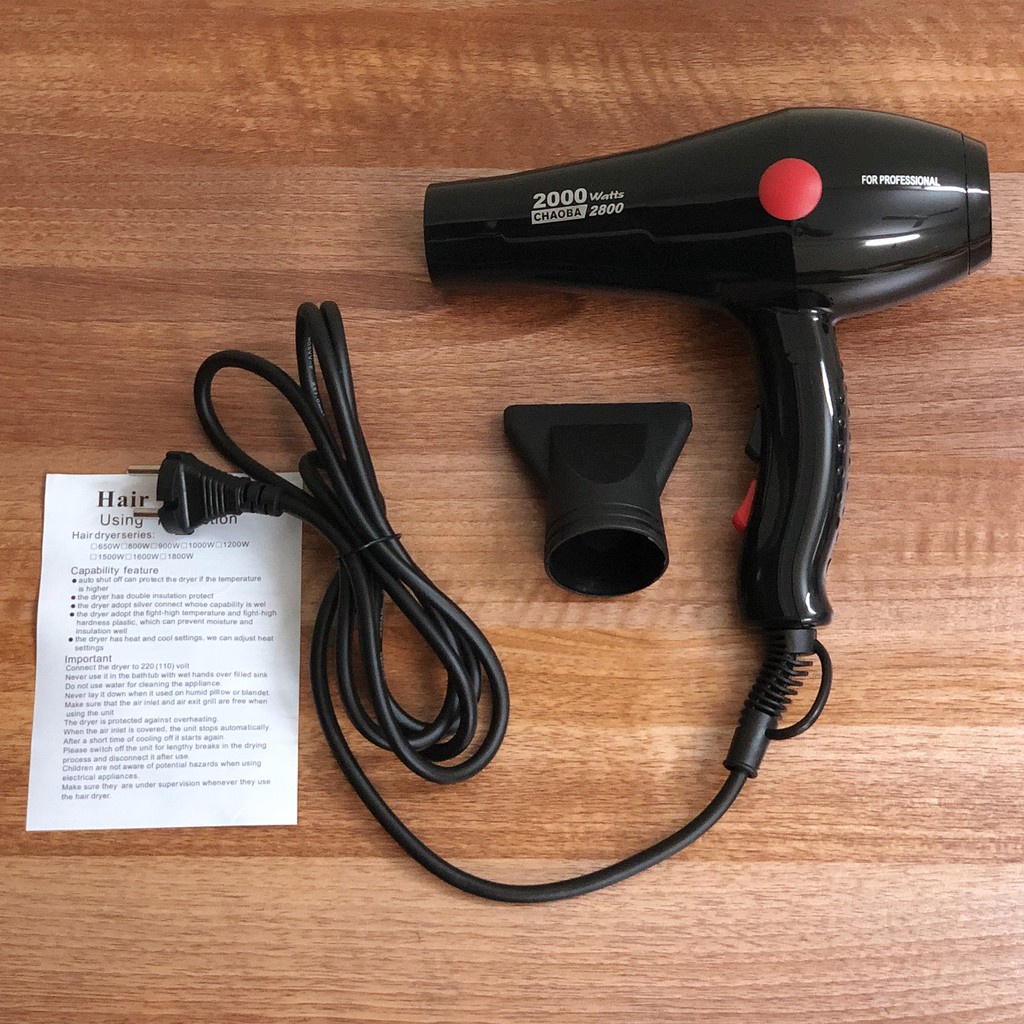 Máy sấy tóc Cao Cấp CHAOBA 2800 2000W