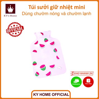 Túi sưởi giữ nhiệt mini chườm nóng lạnh họa tiết hoạt hình làm ấm tay phiên bản Hàn Quốc giá sinh viên