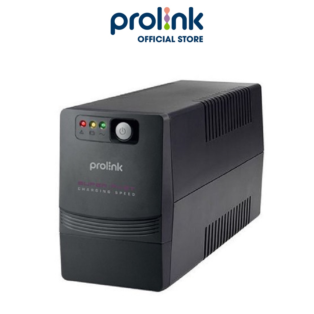 Bộ Lưu Điện UPS PROLiNK PRO2000SFCU (2000VA) Công Suất 1200W, Sạc Siêu Nhanh, Dùng Cho PC,Camera, Wifi  - Bảo Hành 2 Năm