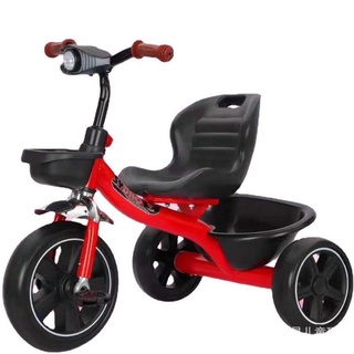 [KHO SỈ] Xe đạp 3 bánh, xe đạp trẻ em có đèn nhạc, có giỏ đồ lớn cho bé SYD 618