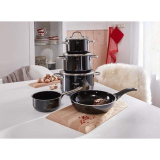 Bộ nồi chảo silit silargan passion black 5