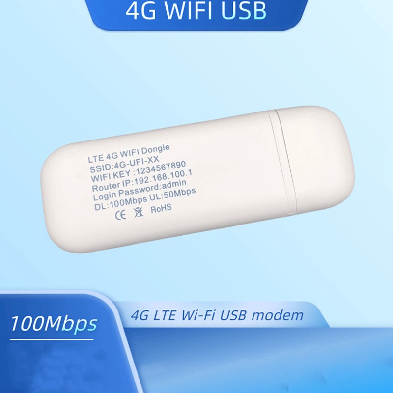 Usb Thu Phát Wifi 100mbps 4g Lte Usb Wifi Em 4g Với Khe Thẻ Sim | BigBuy360 - bigbuy360.vn