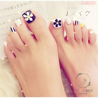 Nail box- Móng up thiết kế : Hoa sọc