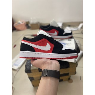 (Ảnh Thật + FullBox) Giày JD Đen đỏ