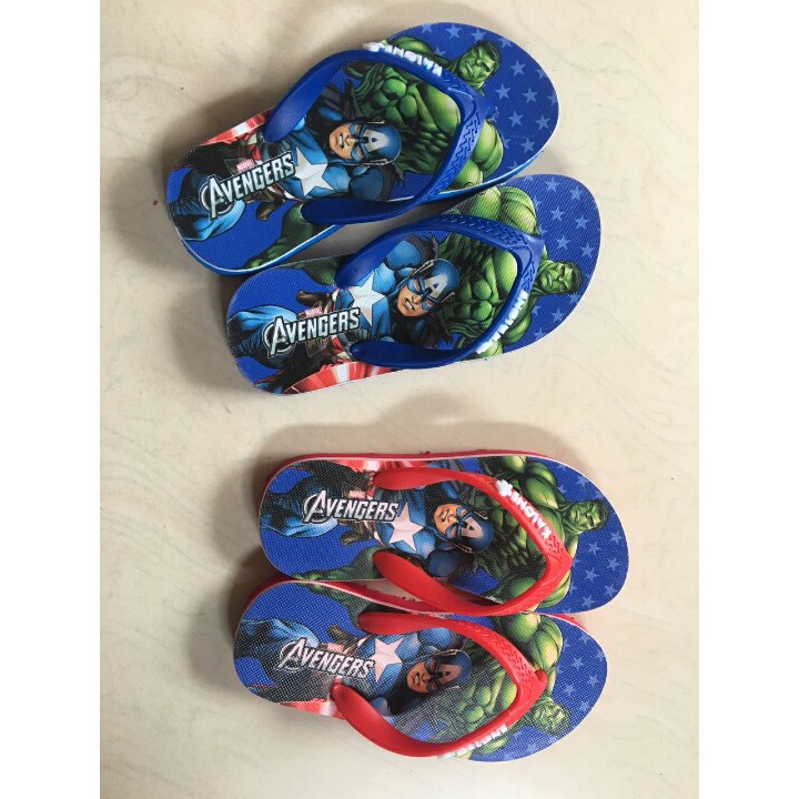 Dép công chúa elsa và siêu nhân (combo 2 đôi)