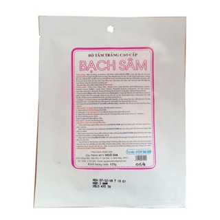 Kem Tẩy Trắng Da ( Dành Cho Da Mặt ) Bạch Sâm