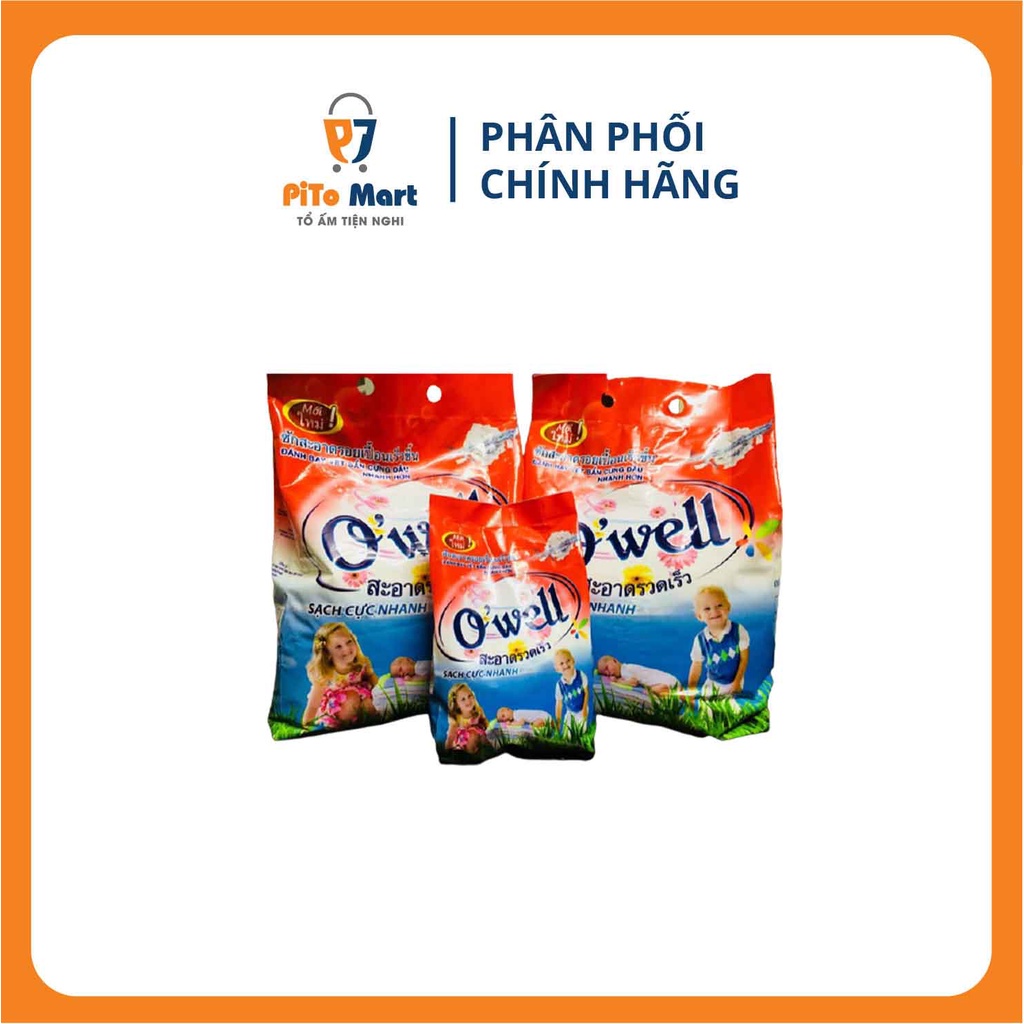 Bột Giặt O'Well 4.1kg Đánh Bay Các Vết Bẩn Bẩn, Giữ Màu Quần Áo