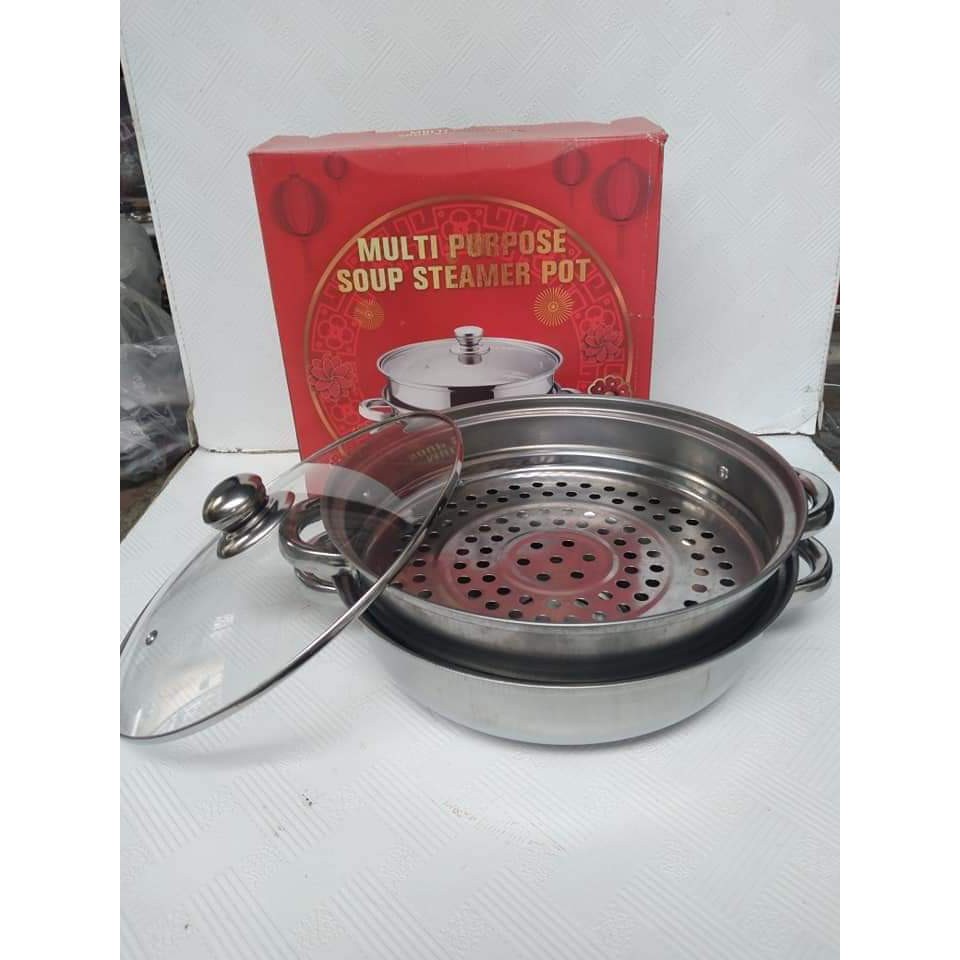Nồi hấp hai tầng Pot