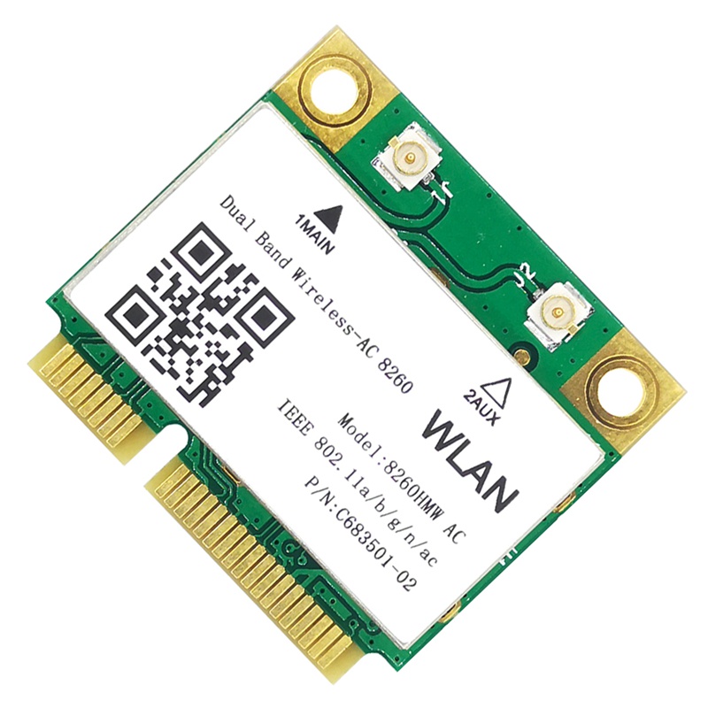 Thẻ mạng wifi mini cho Intel 8260 HMW 8260 AC Mini PCIe (TL-8260HMW) | WebRaoVat - webraovat.net.vn