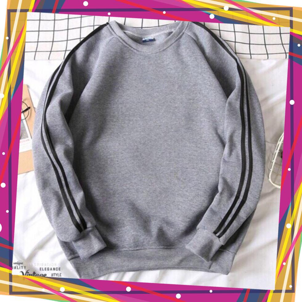 ÁO NỈ SWEATER 2 SỌC M23 | BigBuy360 - bigbuy360.vn