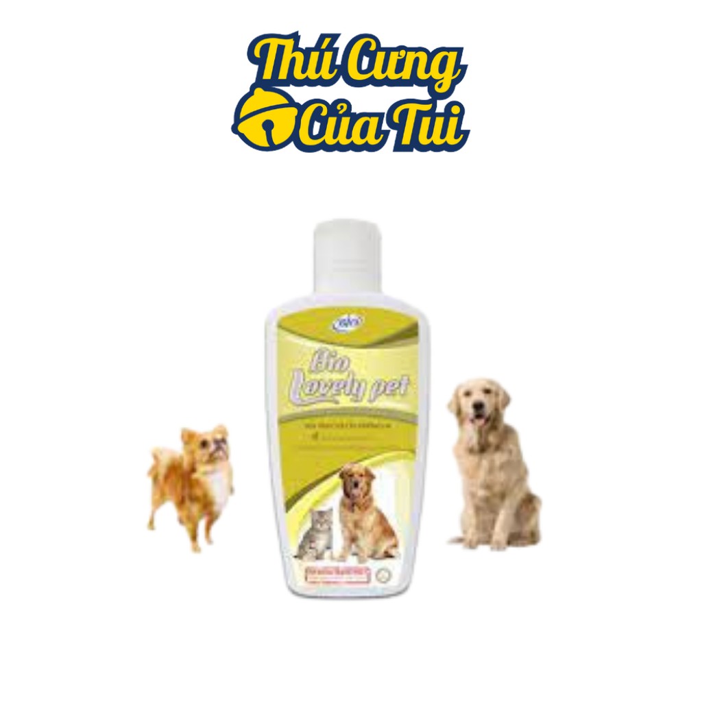 Sữa Tắm Dưỡng Da Lông Bio Lovely Cho Chó Mèo - Thú Cưng Của Tui