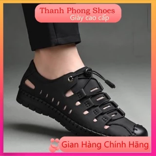 [DA BÒ] Giày Thời Trang Giày Da Nam Đẹp Giày Nam Thoáng Khí,Khâu Tay Thủ Công,Đế Cao Su Non Nguyên Khối