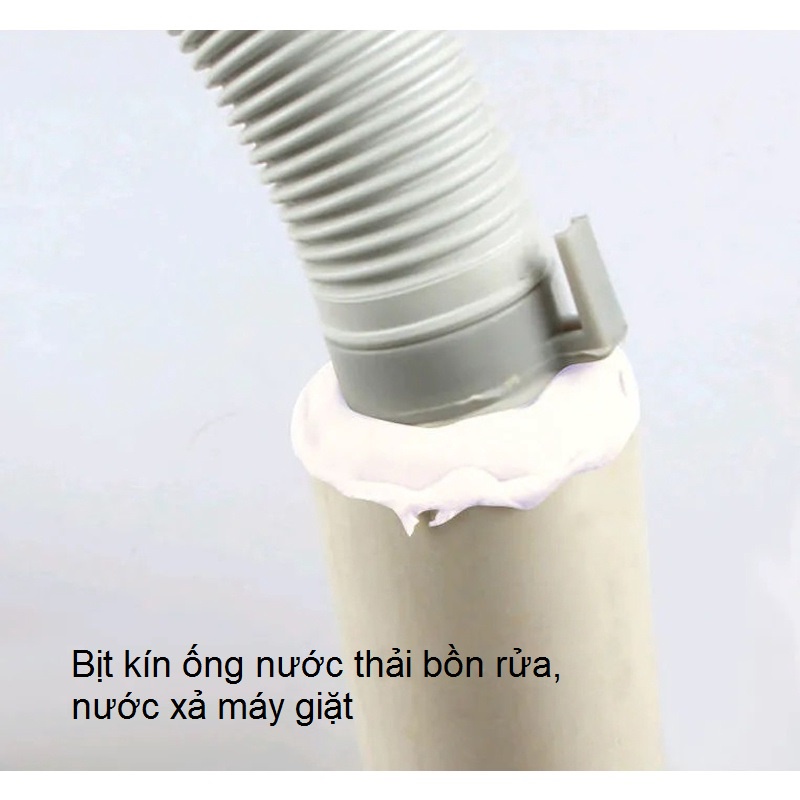 Xi Măng Dẻo Bịt Kín Lỗ Hổng Ống Nối Điều Hòa Máy Lạnh Trám Khe Hở Tường Ngăn Côn Trùng Và Chống Thấm Nước