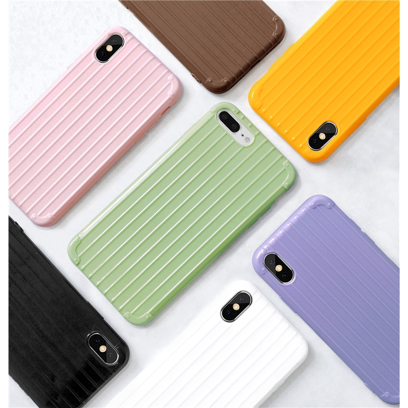 Ốp lưng silicone màu trơn đơn giản cho iPhone 6 6s 7 8 X XS XR XSMAX 11 11Pro 11Promax SE 2020 6Plus 6sPlus 7Plus 8Plus