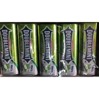 ComBo 15 Ống Kẹo Ngậm Ống Thiếc DoubleMint SpearMint ( Hương bạc hà )