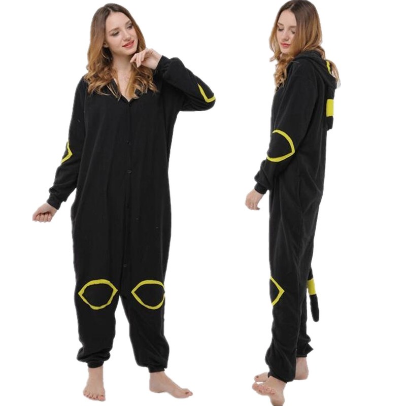 Bộ đồ ngủ liền quần hóa trang thành pokemon