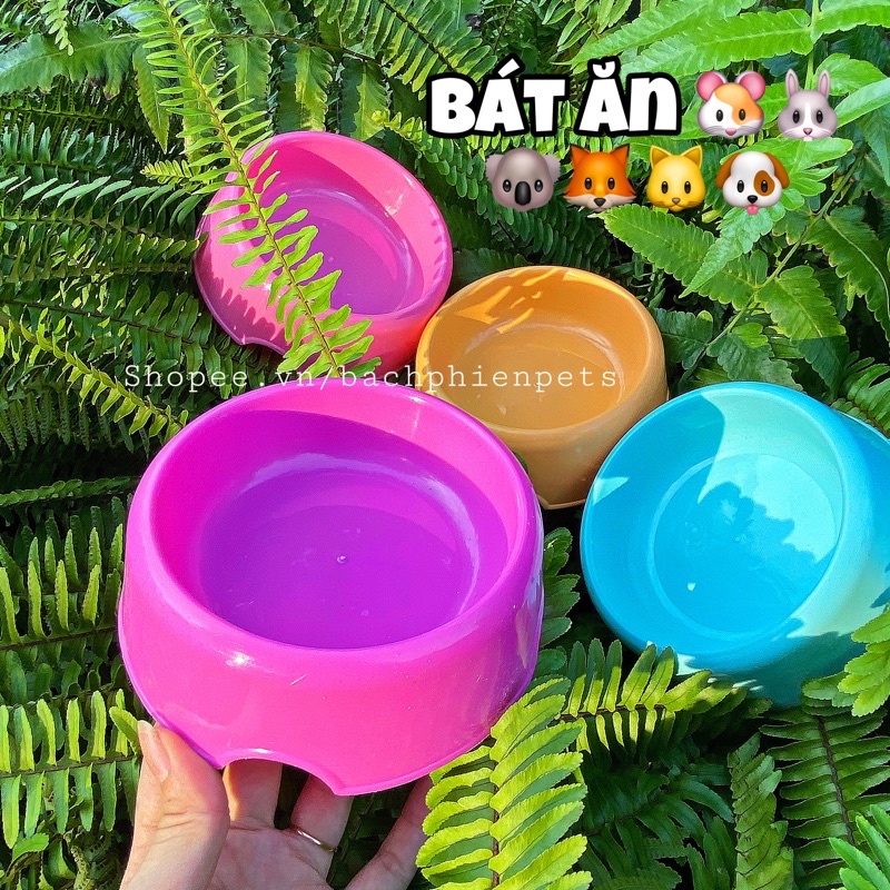 Bát ăn đơn cho chó, mèo, thỏ, bọ,hamster.....