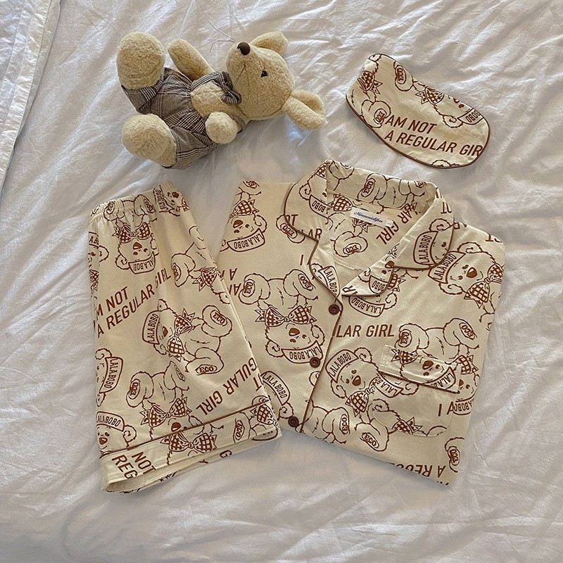 Đồ bộ nữ cotton thun cộc tay, bộ pijama cao cấp Korea nhiều họa tiết dễ thương cho mùa hè