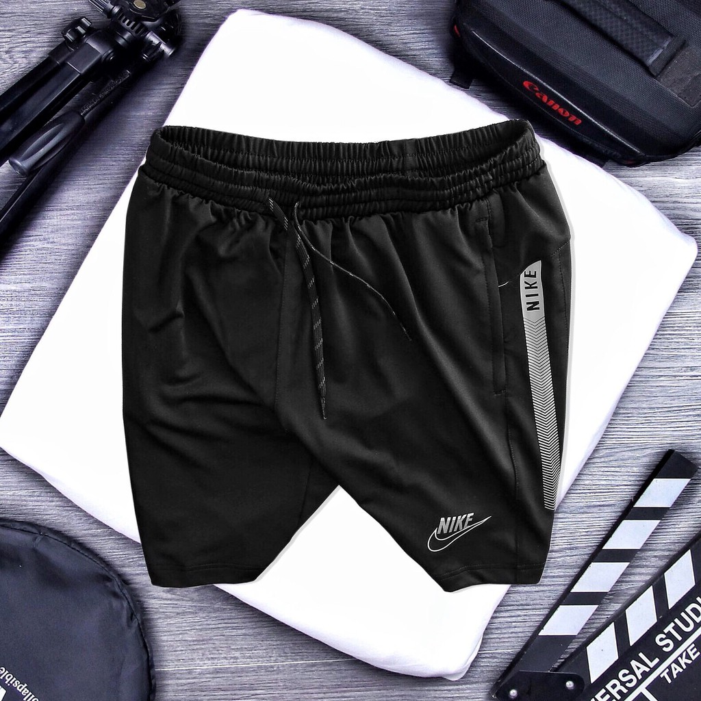 Quần Short Thun Poly Thể Thao Nam Nữ Unisex Chất Co Giãn Không Xù