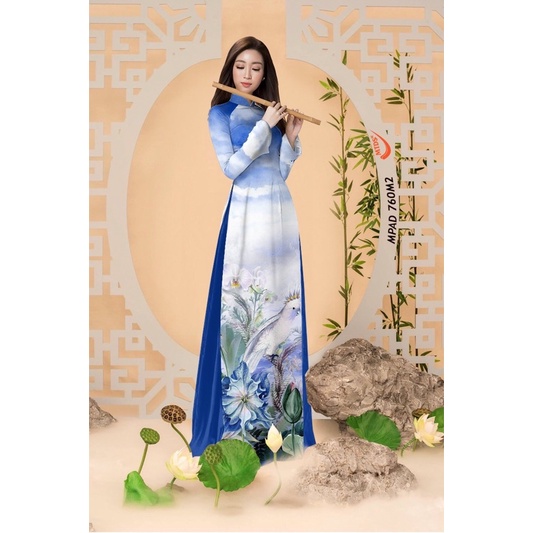 Vải áo dài in 3D