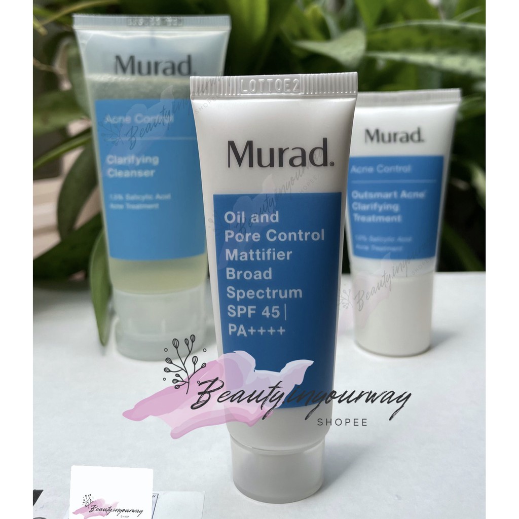 Kem dưỡng Murad Oil and Pore Control Mattifier Broad Spectrum SPF 45 Mini 23ml