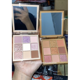 Bảng phấn Huda Nude Light, Medium, Rich, Haze