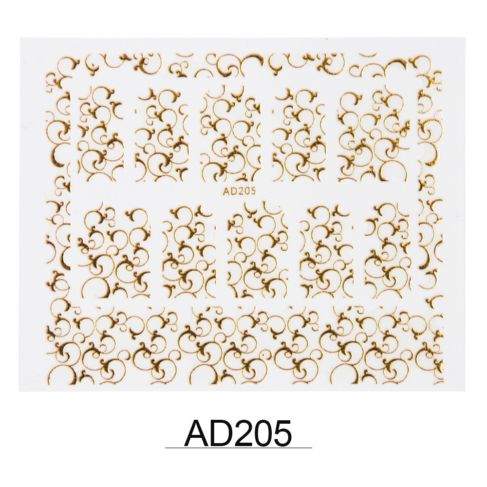 Miếng dán trang trí móng tay nghệ thuật 3D