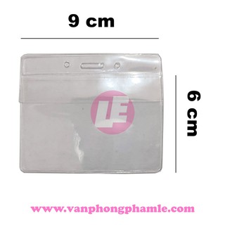 Bảng tên nhựa dẻo ngang 6x9 cm (Xấp 10 Cái)