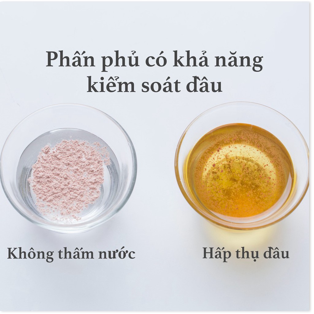 Phấn phủ trang điểm kiểm soát dầu Blueman che khuyết điểm 10g