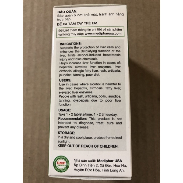 Viên uống Cadumarin Fort bảo vệ,giải độc gan. bồi bổ chức năng gan