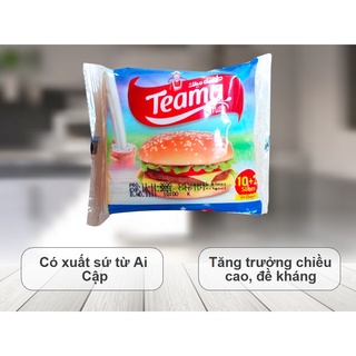 Phô Mai Lát Burger Cheese Slice Teama 200G