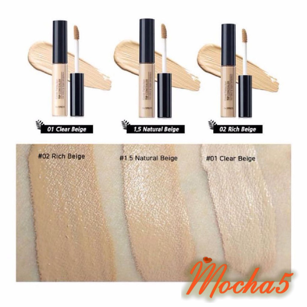 Kem che khuyết điểm The Saem Cover Perfection Tip Concealer Spf28 PA++ che khuyết điểm quốc dân | WebRaoVat - webraovat.net.vn