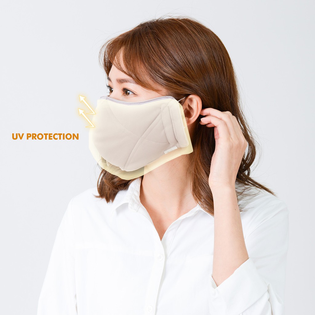 [Mã FAGREAT55 giảm tới 50K đơn 250K] Khẩu trang chống nắng kháng khuẩn hút ẩm nhanh khô UV100 LC 12026 | BigBuy360 - bigbuy360.vn