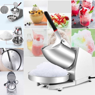 Máy xay đá bào nhanh máy bào đá tuyết 2 lưỡi 2 nắp bảo hành toàn quốc